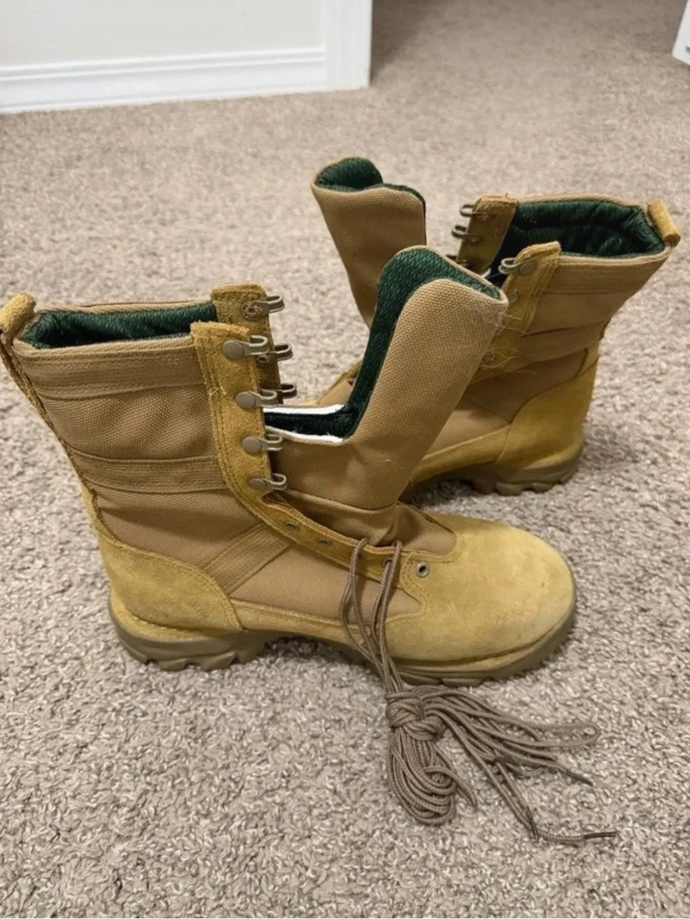 Danner Boots in tan & brown